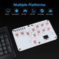 thumbnail image 4 of Mini Juego Lucha Arcade Stick Joystick RGB Personalizado para PS4/PS3/Switch/PC, 4 of 9