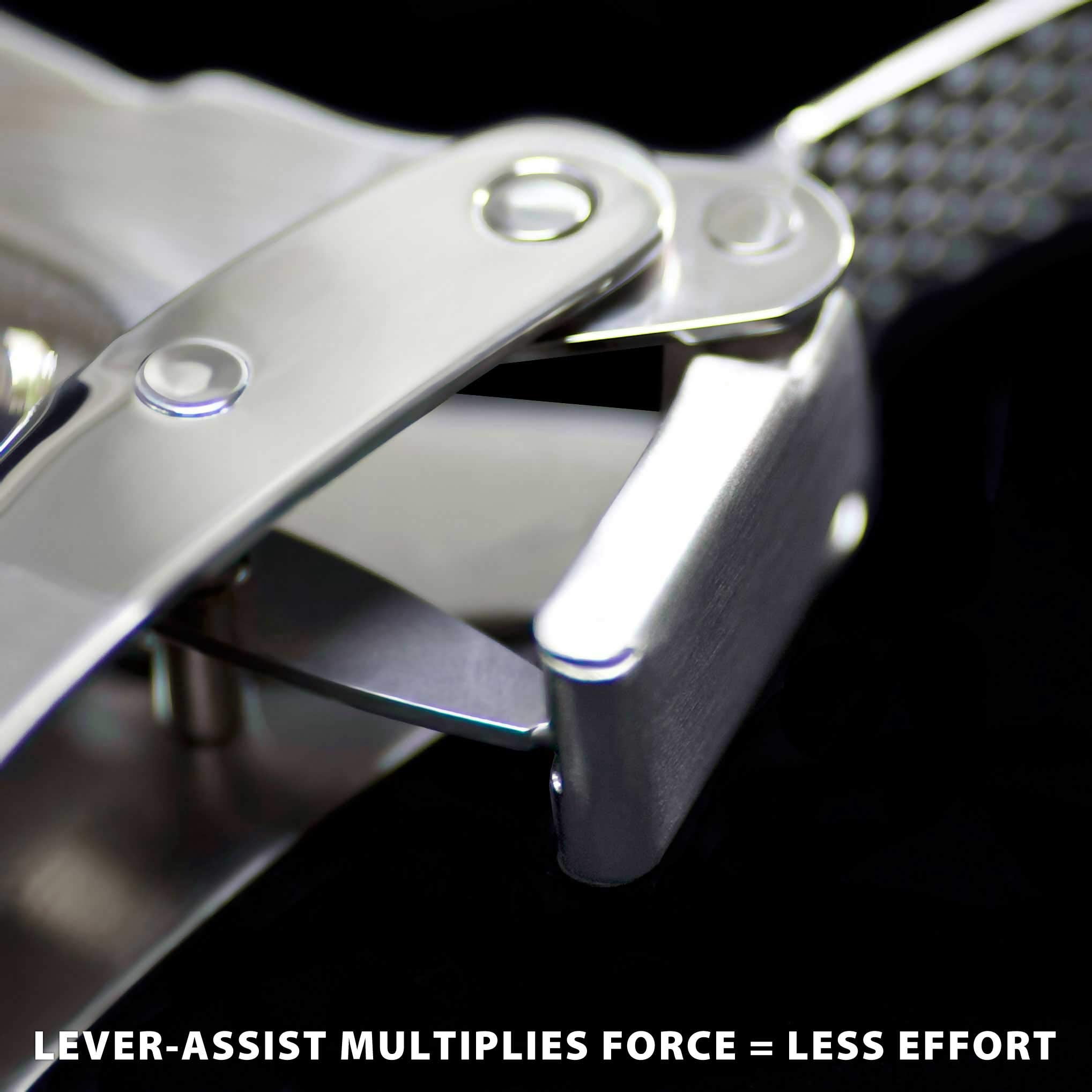 Stainless Steel Garlic Press  Heavy Duty Professional Grade Double Lever-assisted Mincer With High Capacity Reservoir - Easy To Clean And Rust Free
