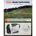 thumbnail image 4 of Telémetro de golf Bestsee de 1500 yardas con pendiente, USB C, recargable, 4 of 8