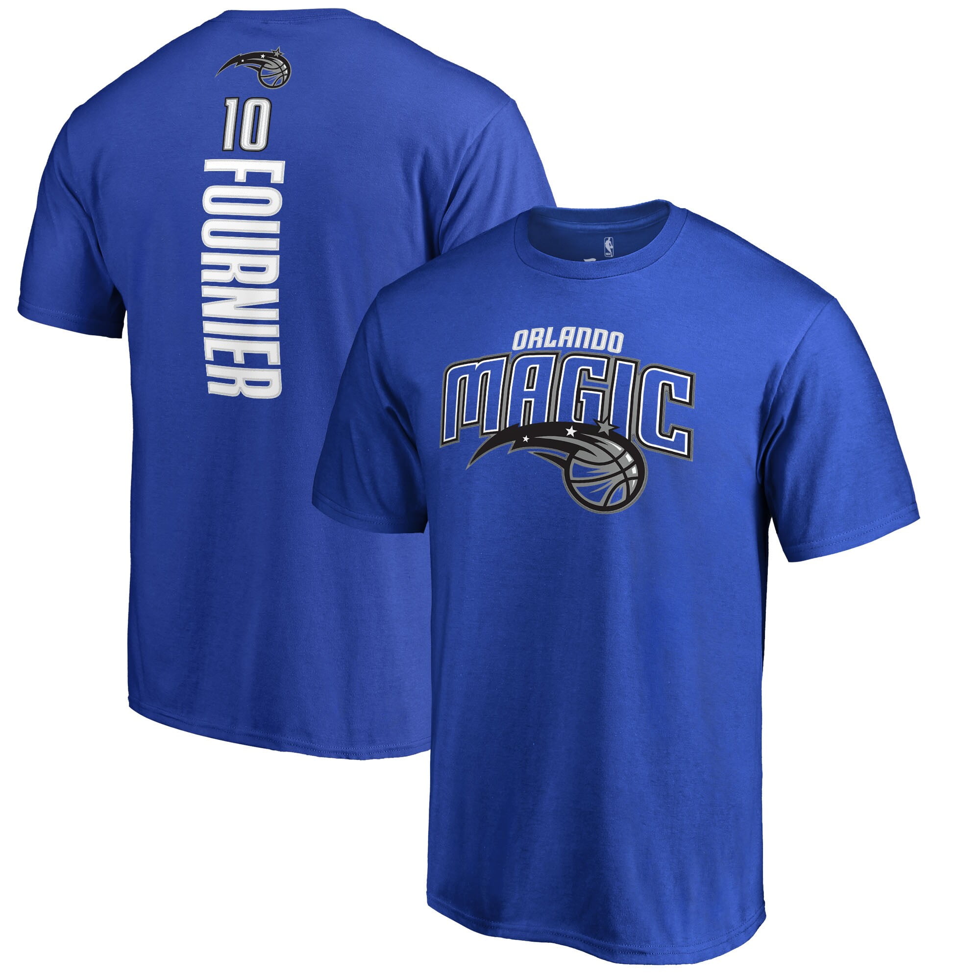 Fanatics Evan Fournier Orlando Magic Fanatics Branded Backer Name Number T Shirt Blue Walmart Com Walmart Com