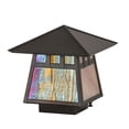 thumbnail image 4 of Meyda Tiffany 191768 Stillwater 8" Tall Post Light - Brown, 4 of 5
