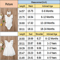 thumbnail image 5 of Wassery Toddler Girls Bodysuit Newborn Baby Girls Jumpsuit Sister Matching Sleeveless Lace Romper Dress Outfits Headband 0-5T, 5 of 8