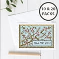 thumbnail image 4 of Cherry Blossoms Funeral Sympathy Thank You Greeting Cards | 36 Pack Bulk Set (4X6), 4 of 6