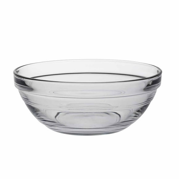 Juego de 6 tazones transparentes apilables Duralex Le Gigogne, 0.97L