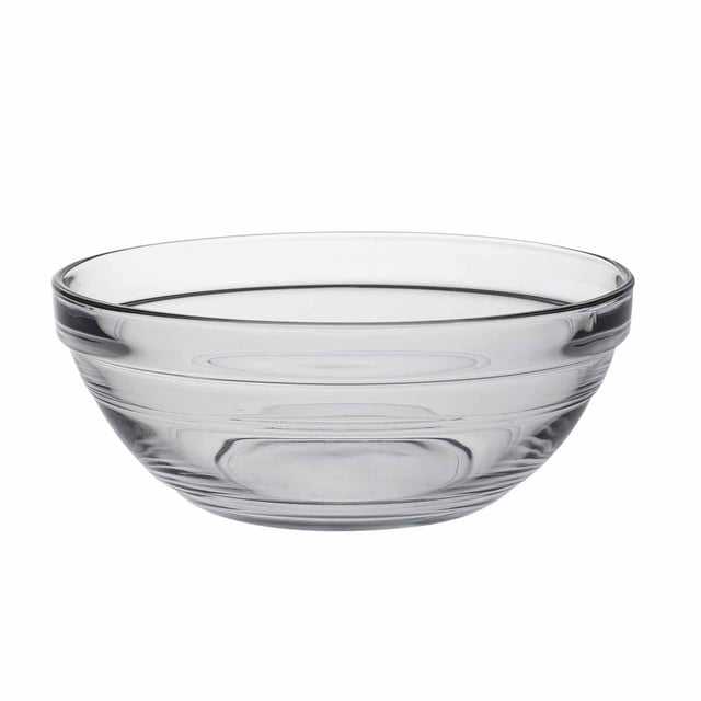 Juego de 6 tazones transparentes apilables Duralex Le Gigogne, 0.97L