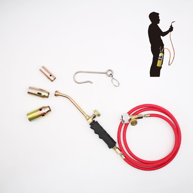 Gas thermal weed burner with pressure regulator Gas burner with 3 nozzles Walmart Canada