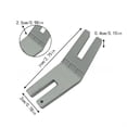thumbnail image 3 of TIELUTT Flat Plate Embroidery Foot for Sewing Machines Small Craft Table Stationery Organizer Lined Stationery Paper and Envelopes Set Stationery Paper and Envelopes Set Stationery Cards and Envelopes, 3 of 6