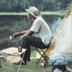 thumbnail image 5 of Outdoor Mini Folding Table Portable Lightweight 600D Oxford Cloth Folding Table for Camping BBQ Picnic Khaki, 5 of 5