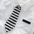 thumbnail image 4 of Baby Boy Shirt and Tie Sets Long Sleeve Top+ Pants Outfits, 4 of 4