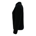 thumbnail image 3 of Chamarra Simply Basic para Mujer, Sherpa,con Botones al Frente Negro Talla M, 3 of 4