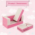 thumbnail image 3 of Yardi Yard 8-Piece 4-in-1 Kids Climb and Crawl Foam Playset-Pink, Toddler Chair for Kids, 3 of 7