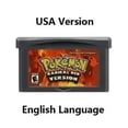 thumbnail image 4 of Series GBA Game Cartridge 32 Bit Video Game Console Card FireRed Rocket Unbound Radical Red Gaia Quetzal for GBA, 4 of 5