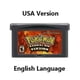 thumbnail image 4 of Series GBA Game Cartridge 32 Bit Video Game Console Card FireRed Rocket Unbound Radical Red Gaia Quetzal for GBA, 4 of 5