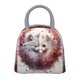 thumbnail image 1 of Easygdp White Red Cat Couple Bolsa de Almuerzo Insulada Grande, Forro de Aluminio, Diseño Espacioso, a Prueba de Fugas, Ideal para Trabajo, Picnics, Viajes y Actividades al Aire Libre, 1 of 6