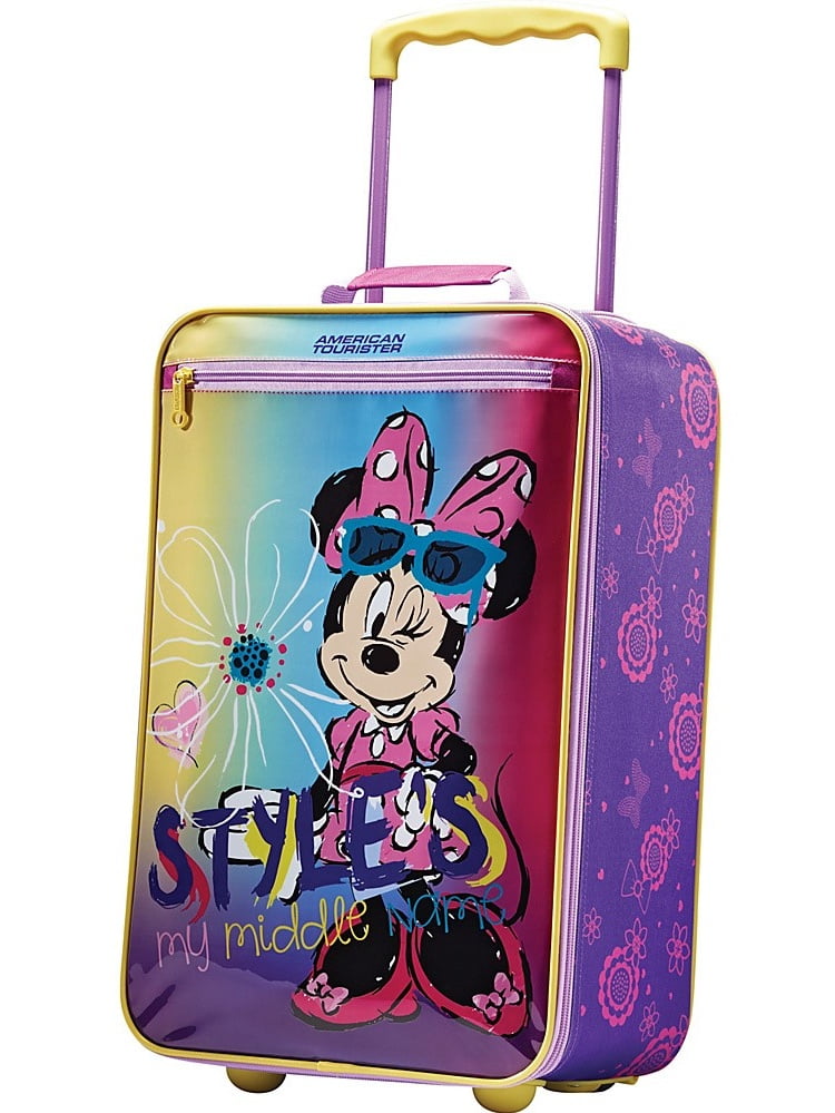 minnie suitcase disney store