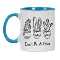 thumbnail image 4 of Inkdotpot Don't be a Prick11 OzCeramic CoffeeMugsFunny Novelty Inspirational Quotes Gift For Co-Worker Boss -Blue, 4 of 6