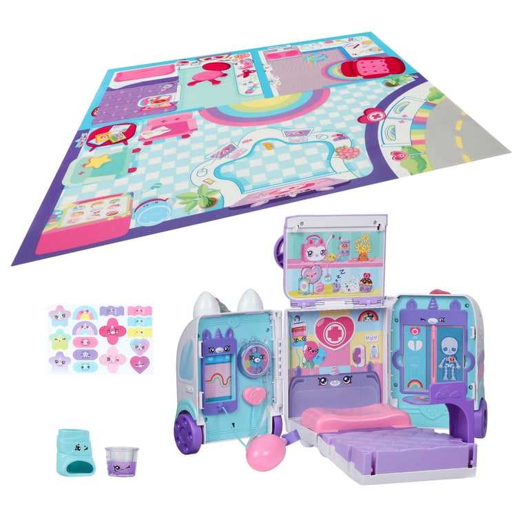 Kindi Kids Hospital Corner - Unicorn Ambulance - Playmat included