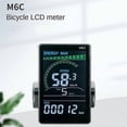 thumbnail image 3 of M6C Electric Bike LCD Display Meter 24V-60V E Scooter LCD Panel Color Screen with USB for Mountain E, 3 of 5