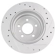 thumbnail image 3 of Geelife For 04-10 X3 Sport Utility Rotor & Brake Pad Posi Ceramic Rear Left Right Kit, 3 of 7