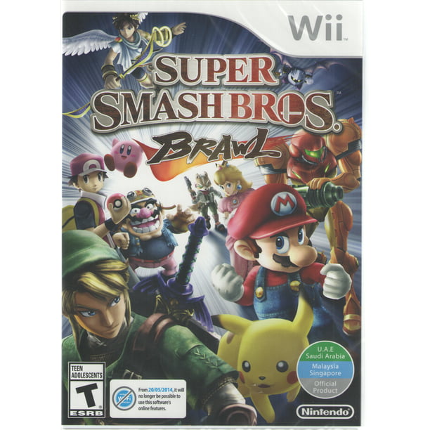 gracht Tegenstander Drijvende kracht Super Smash Bros. Brawl - Nintendo Wii - Walmart.com