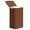 Brown, variant on SpaceAid 110L Laundry Hamper with Lid, Large Tall Clothes Basket Bin, Black