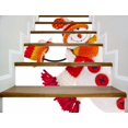 thumbnail image 1 of Árbol de Navidad 3D - 39,3 pulgadas x 7,08 pulgadas - 25 - con cajas de regalo Pegatinas autoadhesivas para escaleras Navidad, 1 of 4