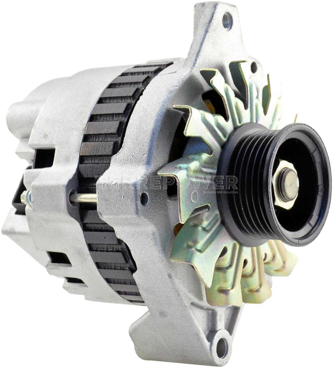 Alternator BBB Industries 7893-3 Reman Fits select: 1988-1993 CHEVROLET GMT-400, 1990-1993 CHEVROLET SUBURBAN