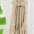 thumbnail image 1 of 1Pair Curtain Strap Tassel Curtain Tiebacks Rope Holdbacks, 1 of 7