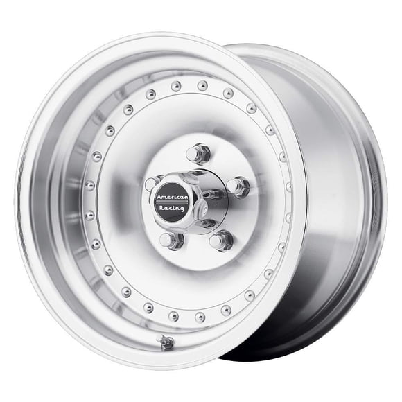 AMERICAN RACING OUTLAWI MACHINED W/CLEAR COAT OUTLAWI 15x7 5x114.30 MACHINED W/CLEAR COAT (-6 mm) rims
