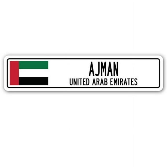 SignMission SSC-Ajman Ae Street Sign - Ajman, United Arab Emirates