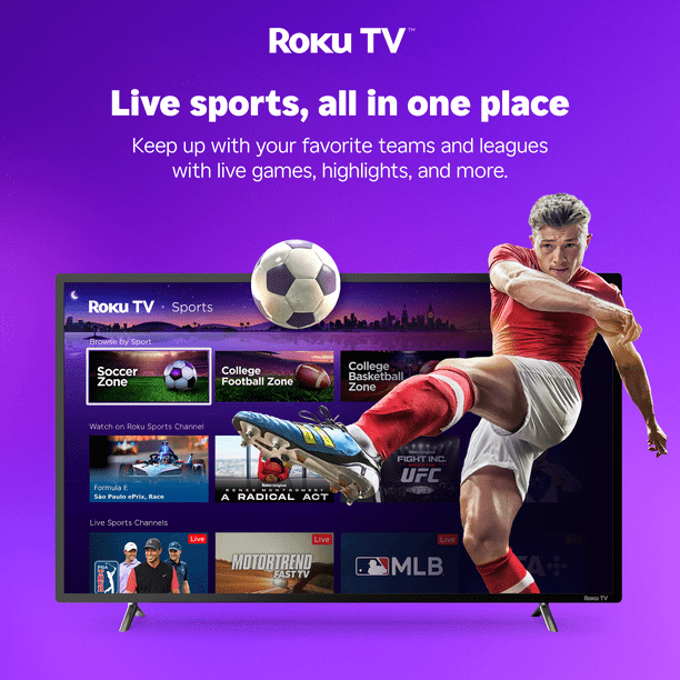 Hisense 40 Roku Smart LED TV for Building Common Areas