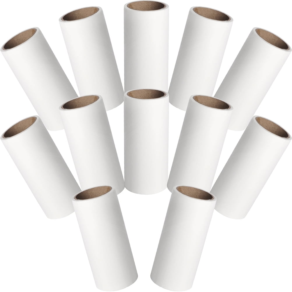 FOMIYES Pet Lint Roller, Lightweight and Durable, for Clothes, White, 48Pcs