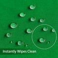 thumbnail image 2 of LAICAIW Nappe Rectangulaire 210 G/m2 - Nappe en Microfibre Robuste Résistante à l'Eau, Housse de Table Décorative pour Usage Extérieur et Intérieur (Vert, 60 X 144 Po), 2 of 7