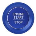 thumbnail image 1 of Anillo de cubierta de botón de arranque y parada de encendido de motor, repuesto azul para Honda Fit New 4 Generation 2021, 1 of 5