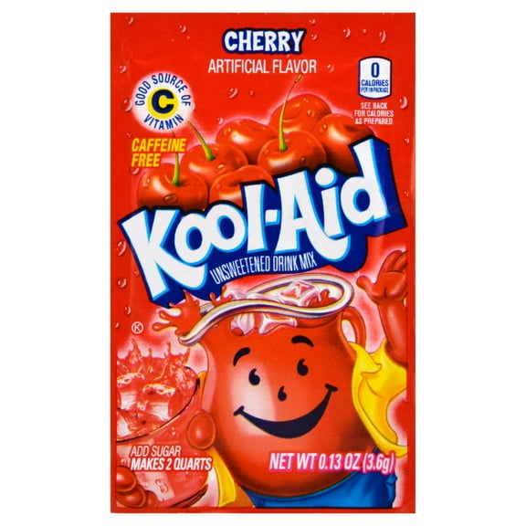 Kool-Aid Cherry Unsweetened Drink Mix - Each