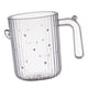 thumbnail image 1 of Vaso de baño con soporte para cepillos de dientes, vaso ligero para agua y zumo de fruta. Claro, 1 of 9