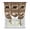 Brown, variant on Brown Boho Tie Up Curtains for Window, Thermal Insulated Balloon Shade Adjustable Rod Pocket Curtains Valance Panels for Kitchen Bathroom Cafe 42 x 45 Farmhouse Cabin Ethnic Deer Bear Geometric