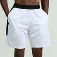 thumbnail image 4 of Pantalones cortos deportivos para hombre Bolsillos laterales de secado rápido Pantalones cortos con cintura elástica, 4 of 8