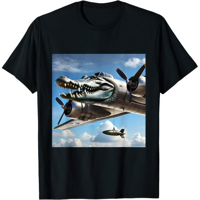 Bombardino Crocodilio Bainrot T-Shirt - comme sur l'Image - S