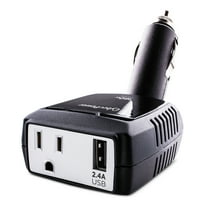 CyberPower CPS160PBURC1 - 160W Black Power Inverter with 1 AC Outlet and 1 USB Port