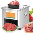 thumbnail image 1 of Newhai - Máquina Cortadora de Carne Eléctrica 850 W, 5 mm, Acero Inoxidable, 330 Libras/h, Para Carne de Cerdo Sin Hueso, Uso Comercial y Familiar, 1 of 5