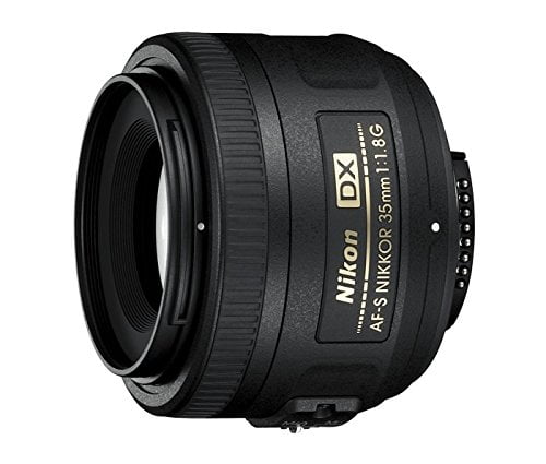 Nikon DSLR AF-S DX NIKKOR 35mm f/1.8G Lens - Walmart.com