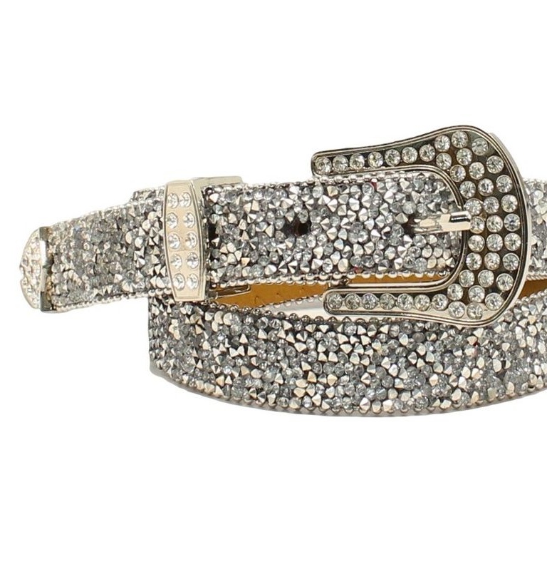 ariat crystal belt