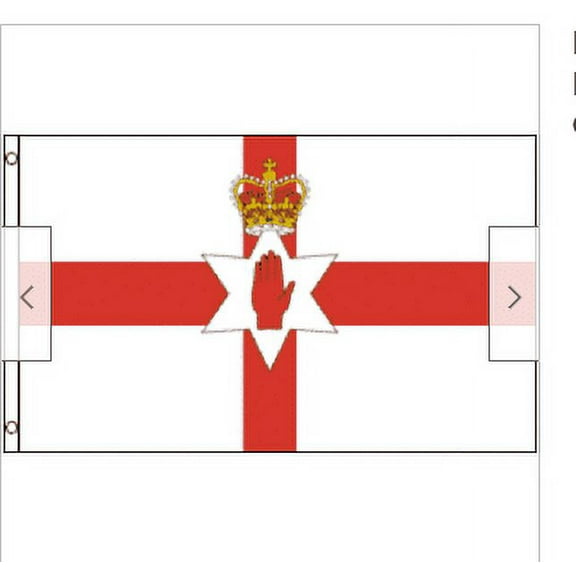 NORTHERN IRELAND FLAG 3 x 5 ' FLAG - NEW 3X5 INDOOR OUTDOOR COUNTRY FLAG