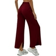 thumbnail image 2 of TaTaai Women's High Waisted Yoga Leggings Stretchy Soft Work Pants Non See Through Office Casual Lounge Pants Athletic Gym Bottoms Tummy Control Gift, 2 of 7