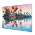 thumbnail image 2 of Designart "Seaside Magic Coastal Enchantment" Coastal Metal Wall Decor, 2 of 5