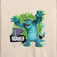 thumbnail image 3 of Monsters Inc. - Top Scarer  - Women's Lightweight French Terry Long Sleeve Shirt, 3 of 5