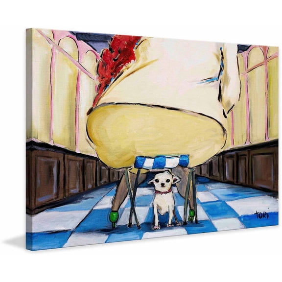 Marmont Hill Precarious by Tori Campisi Canvas Wall Art