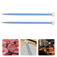 thumbnail image 4 of 1 par de baquetas para timbales con parche de fieltro, instrumento de percusión para practicar tocando mazos de batería, martillo de tambor de doble parche para timbales y cajas, color azul, 4 of 8