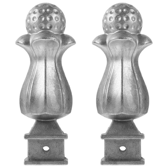 2pcs Replacement Fence Fence Finials Outdoor Fence Finial Toppers Fence Decor